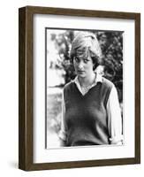 Princess Diana Before Marrying the Prince of Wales September 1980-null-Framed Photographic Print