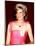 Princess Diana in Australia at the State Reception at Brisbane Wearing a Pink Dress and Tiara-null-Mounted Photographic Print