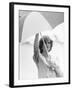 Princess Diana in Berkshire on a Stormy Day June 1985-null-Framed Photographic Print