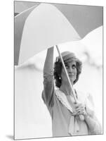 Princess Diana in Berkshire on a Stormy Day June 1985-null-Mounted Photographic Print