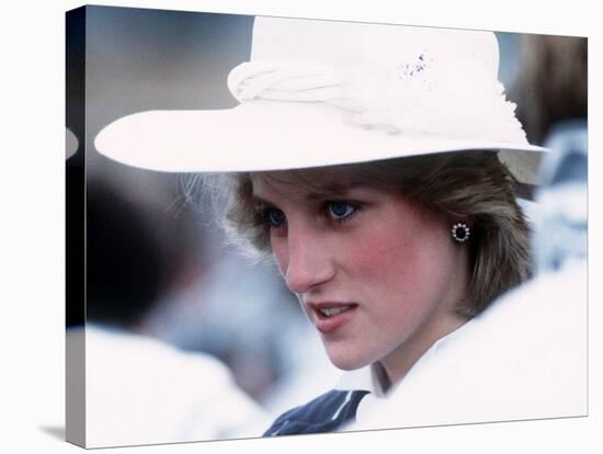 Princess Diana in Canada in Campbellton June 1983-null-Stretched Canvas