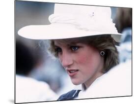 Princess Diana in Canada in Campbellton June 1983-null-Mounted Photographic Print