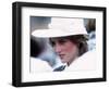 Princess Diana in Canada in Campbellton June 1983-null-Framed Photographic Print