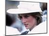 Princess Diana in Canada in Campbellton June 1983-null-Mounted Photographic Print