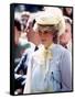 Princess Diana in Canada on Prince Edward Island June 1983-null-Framed Stretched Canvas