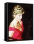 Princess Diana in Japan November 1990-null-Framed Stretched Canvas