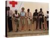 Princess Diana January 2001 Visits Landmine Victims at Orthopedic Centre Ruanda Angola-null-Stretched Canvas