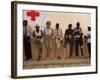 Princess Diana January 2001 Visits Landmine Victims at Orthopedic Centre Ruanda Angola-null-Framed Photographic Print