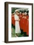 Princess Diana Meeting Pensioners at Royal Hospital Chelsea-Associated Newspapers-Framed Photo