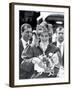 Princess Diana of Wales Arriving at Newcastle Central Station-null-Framed Photographic Print