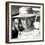 Princess Diana of Wales Visit to Open the Fisher Price Toy Factory in Peterlee-null-Framed Photographic Print