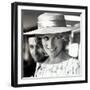 Princess Diana of Wales Visit to Open the Fisher Price Toy Factory in Peterlee-null-Framed Photographic Print