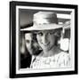 Princess Diana of Wales Visit to Open the Fisher Price Toy Factory in Peterlee-null-Framed Photographic Print