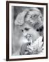 Princess Diana of Wales Visiting the Age Concern Day Centre in Durham-null-Framed Photographic Print