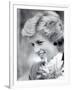 Princess Diana of Wales Visiting the Age Concern Day Centre in Durham-null-Framed Photographic Print