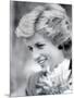 Princess Diana of Wales Visiting the Age Concern Day Centre in Durham-null-Mounted Photographic Print