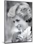 Princess Diana of Wales Visiting the Age Concern Day Centre in Durham-null-Mounted Photographic Print