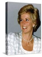 Princess Diana Patron of the British Lung Foundation-null-Stretched Canvas