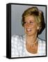 Princess Diana Patron of the British Lung Foundation-null-Framed Stretched Canvas