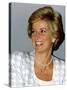 Princess Diana Patron of the British Lung Foundation-null-Stretched Canvas