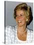 Princess Diana Patron of the British Lung Foundation-null-Stretched Canvas