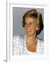 Princess Diana Patron of the British Lung Foundation-null-Framed Premium Photographic Print