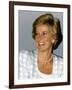 Princess Diana Patron of the British Lung Foundation-null-Framed Premium Photographic Print