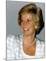 Princess Diana Patron of the British Lung Foundation-null-Mounted Photographic Print