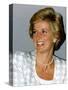 Princess Diana Patron of the British Lung Foundation-null-Stretched Canvas