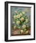 Princess Diana Roses in a Cut Glass Vase-Albert Williams-Framed Giclee Print