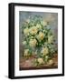 Princess Diana Roses in a Cut Glass Vase-Albert Williams-Framed Giclee Print