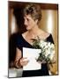 Princess Diana Royalty Attends a Concert at the Royal Festival Hall May 1991-null-Mounted Photographic Print