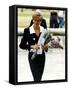 Princess Diana Royalty September 1991-null-Framed Stretched Canvas