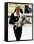 Princess Diana Royalty September 1991-null-Framed Stretched Canvas