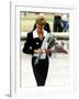 Princess Diana Royalty September 1991-null-Framed Photographic Print