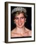 Princess Diana Visits Portugal at a Banquet Hosted by the President at Ajuda Palace-null-Framed Photographic Print