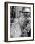 Princess Diana with her son William, August 4th 1982 - Christening of Prince William-null-Framed Photographic Print