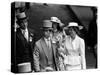 Princess Diana with Prince Charles and Oliver Hoare and His Wife Diane at Ascot Racecourse-null-Stretched Canvas