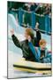 Princess Diana with Prince Harry on a Water Ride-Associated Newspapers-Mounted Photo