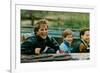 Princess Diana with Prince William and Prince Harry on Ride-Associated Newspapers-Framed Photo