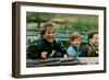 Princess Diana with Prince William and Prince Harry on Ride-Associated Newspapers-Framed Photo