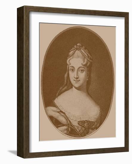 Princess Ekaterina Alekseyevna Dolgorukova (1712-174)-null-Framed Giclee Print