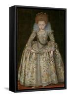 Princess Elizabeth (1596–1662), Later Queen of Bohemia, c.1606-Robert, the Elder Peake-Framed Stretched Canvas