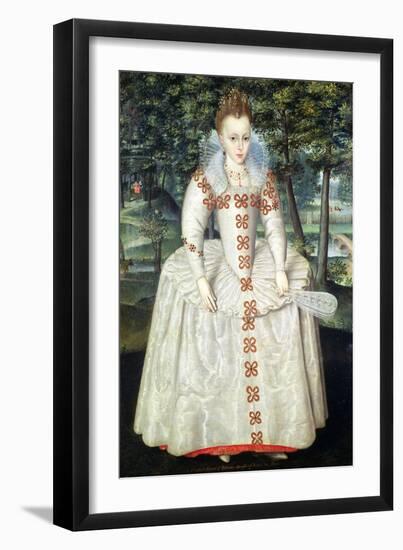 Princess Elizabeth 1603-Robert Peake-Framed Giclee Print