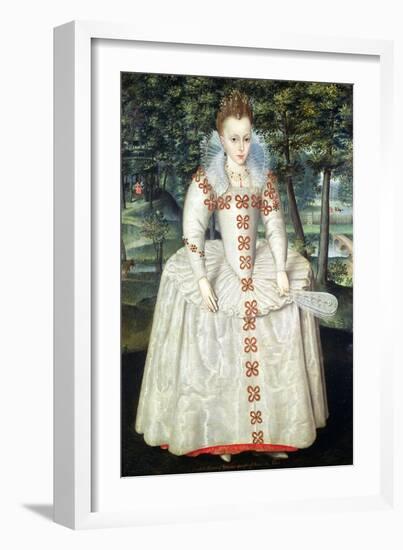 Princess Elizabeth 1603-Robert Peake-Framed Giclee Print