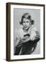 Princess Elizabeth Aged Nine, 1935-null-Framed Giclee Print