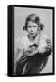 Princess Elizabeth Aged Nine, 1935-null-Framed Stretched Canvas