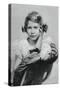 Princess Elizabeth Aged Nine, 1935-null-Stretched Canvas