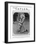 Princess Elizabeth and Her Corgi-null-Framed Photographic Print