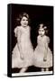 Princess Elizabeth and Princess Margerete Rose-null-Framed Stretched Canvas